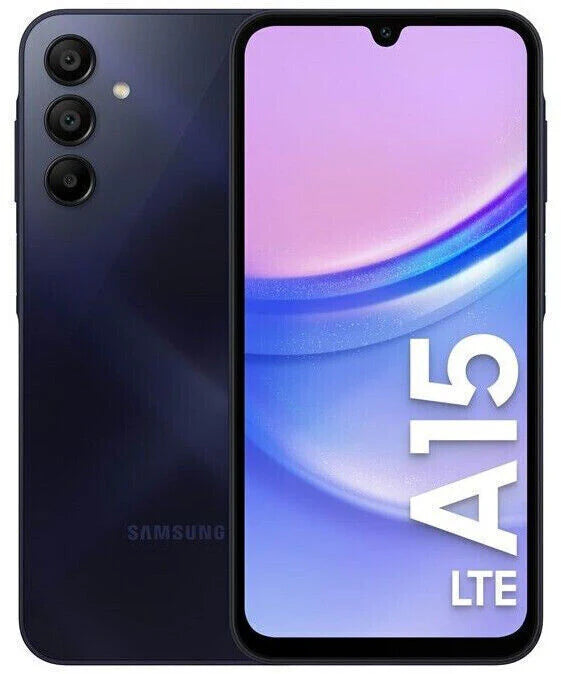 SAMSUNG Galaxy A15 LTE 128GB, 4GB RAM Dark Blue / Black