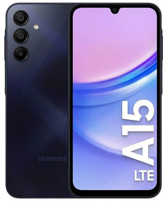 SAMSUNG Galaxy A15 LTE 128GB, 4GB RAM Dark Blue / Black