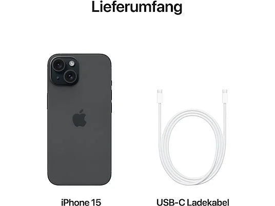 APPLE iPhone 15 128GB Black