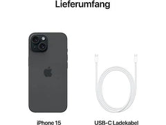 APPLE iPhone 15 128GB Black